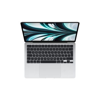Apple MacBook Air 13" (M2, 8C CPU/8C GPU, 2022), 8 ГБ, 256 ГБ SSD, серебристый